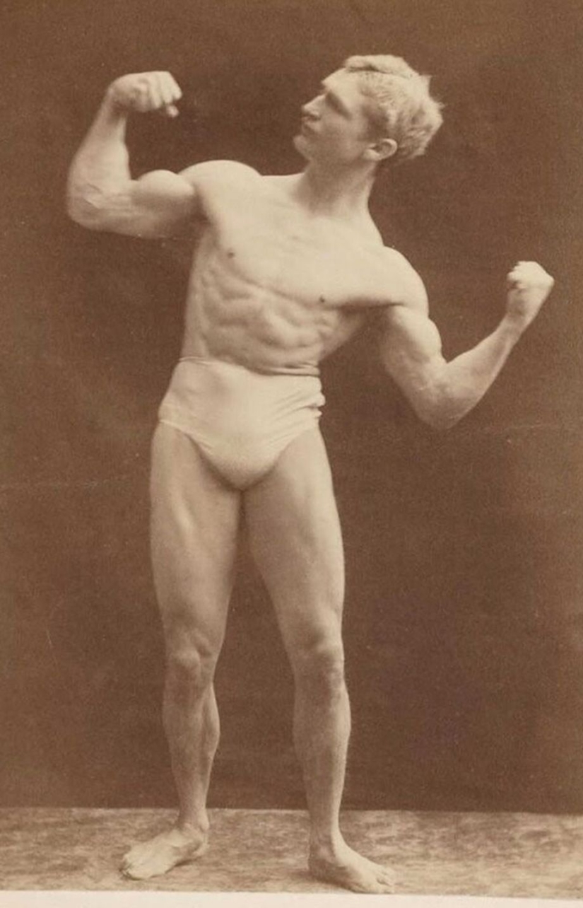 What athletes looked like 100 years ago and what modern bodybuilders think about it