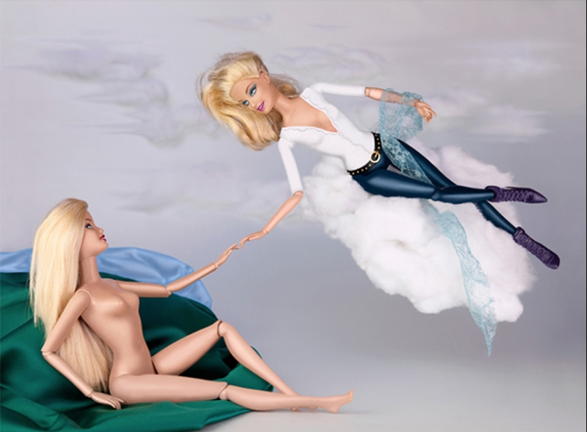 What Barbie dolls would look like in classic paintings
