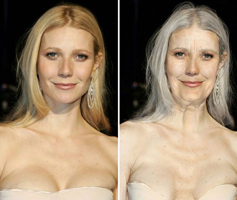 What celebrities will look like when they get older