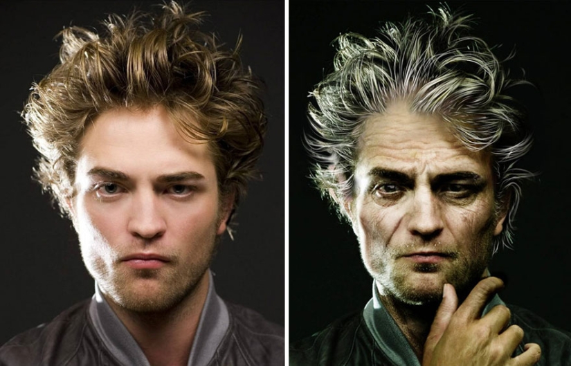 What celebrities will look like when they get older