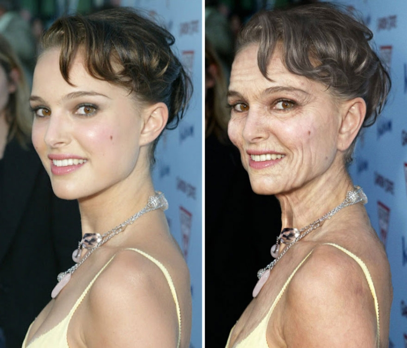 What celebrities will look like when they get older