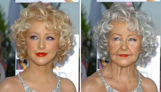 What celebrities will look like when they get older