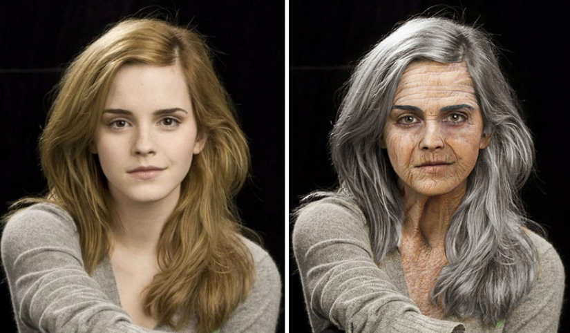 What celebrities will look like when they get older