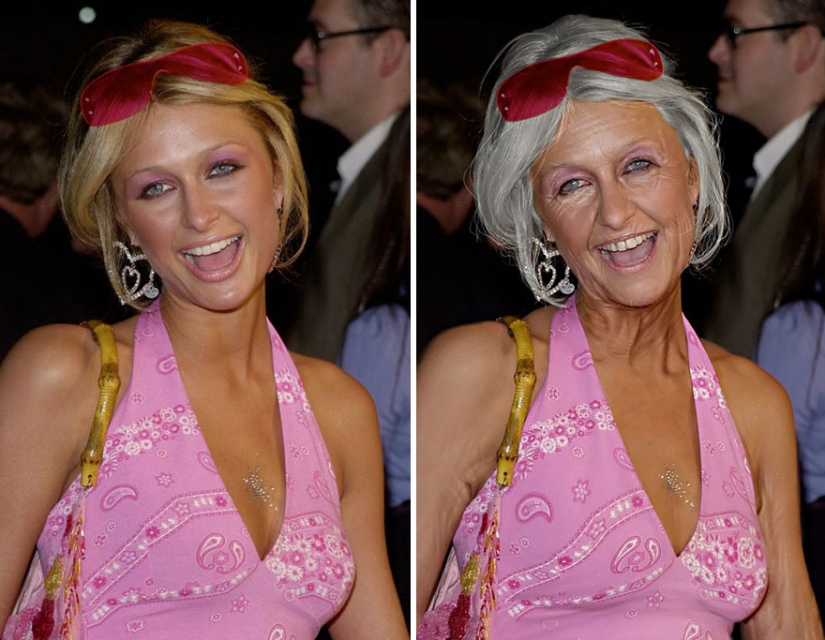 What celebrities will look like when they get older