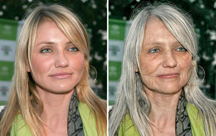 What celebrities will look like when they get older