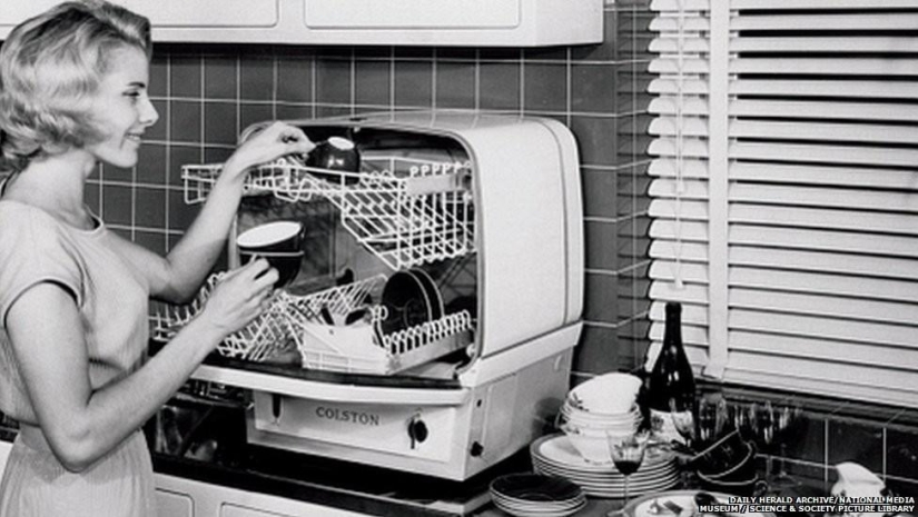 What did household appliances of the last century look like
