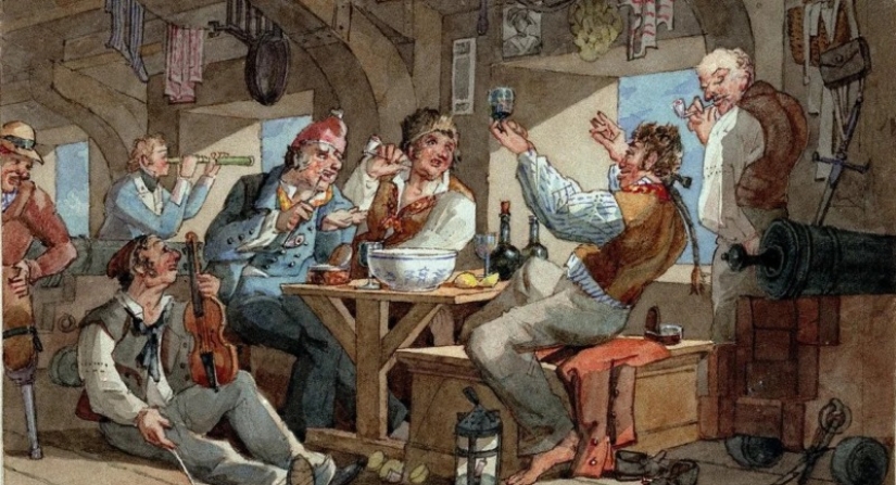What did sailors eat in the 18th century and why now no one wants to eat this food