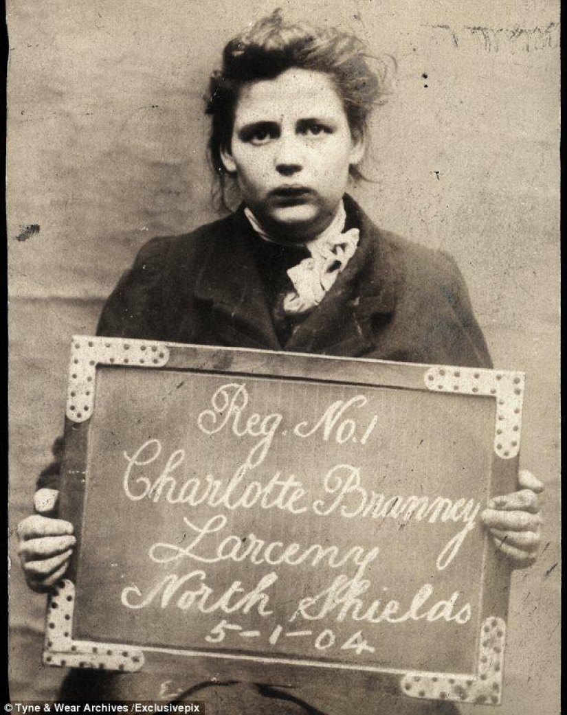 What did the British criminals of a century ago look like