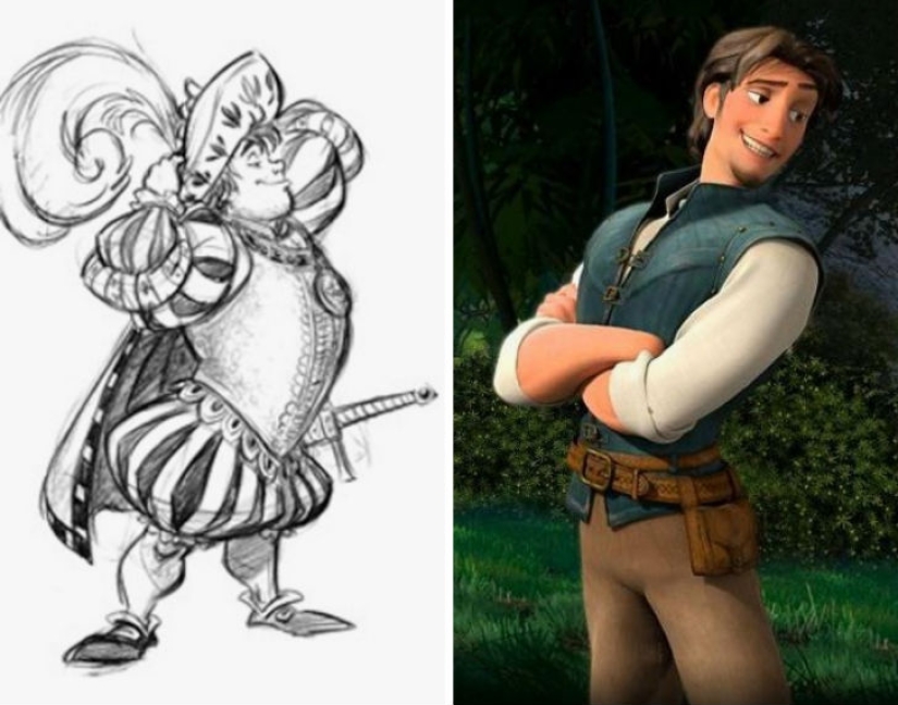 What Disney characters looked like at the very beginning