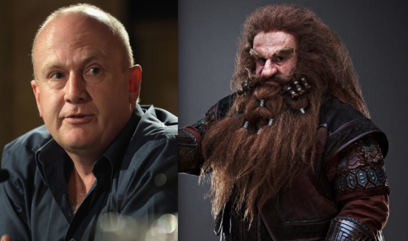 What do dwarves from The Hobbit look like without makeup?