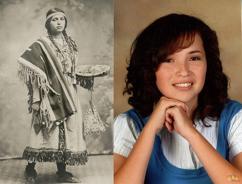 What do North American Indian women look like
