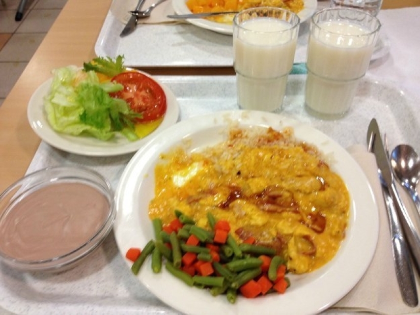 What do school lunches look like in different countries of the world