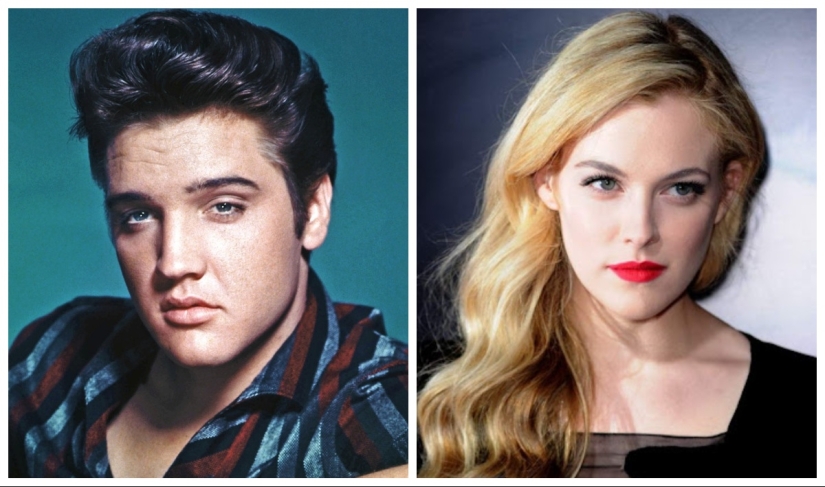What do the grandchildren of Elvis Presley, Charlie Chaplin, Audrey Hepburn and other stars look like