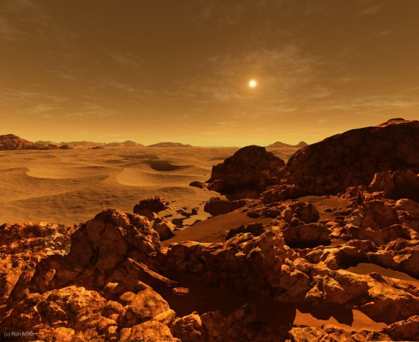 What does dawn look like on other planets