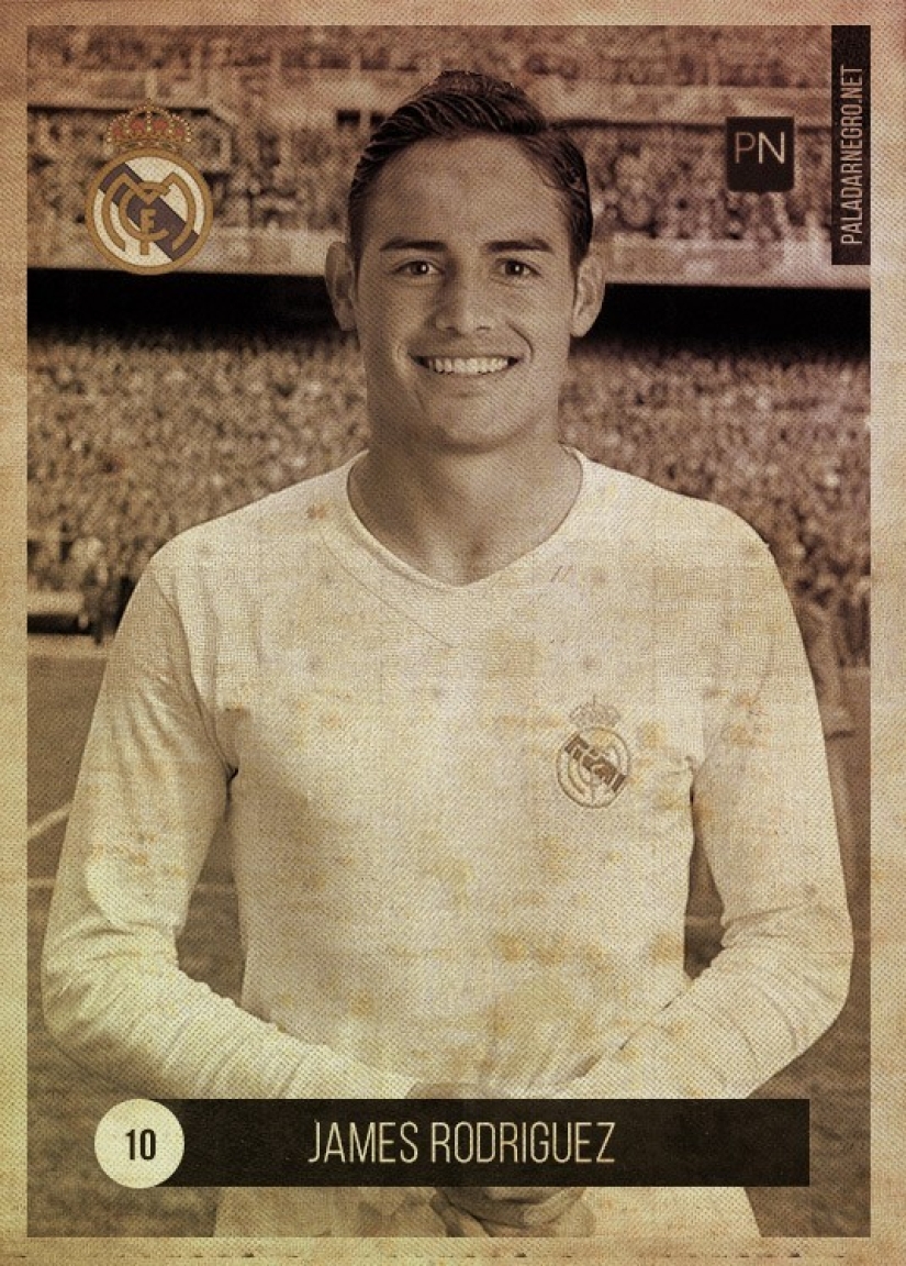 What famous football players would look like if they lived and played in the 50s