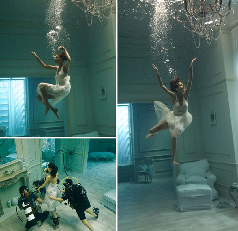 What happens behind the scenes of the most beautiful photo shoots