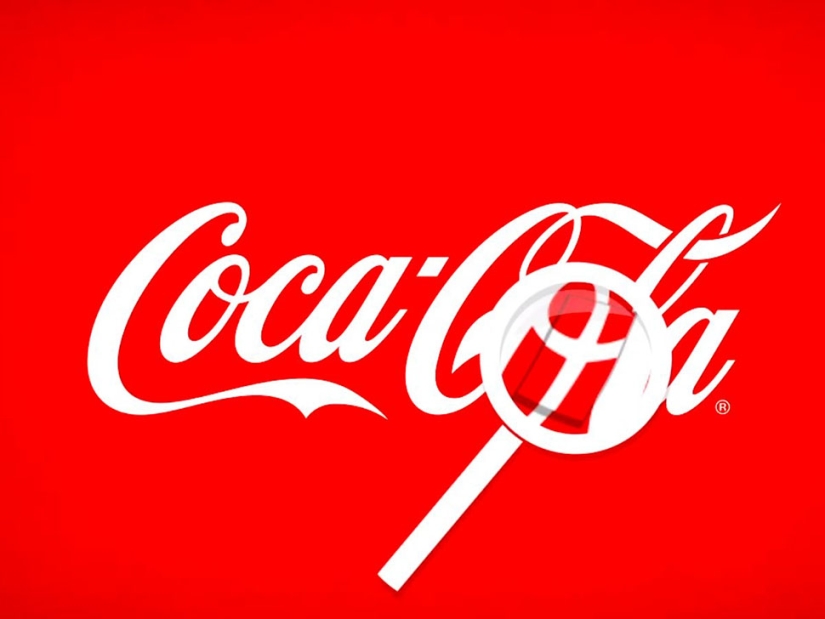 What is hidden in the logos of world-famous companies
