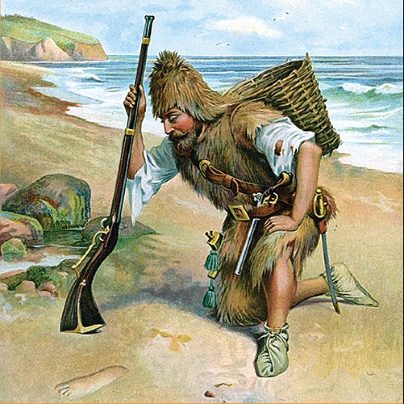 What is meaning, or Unromantic Robinson Crusoe, which punished the sailors instead of death