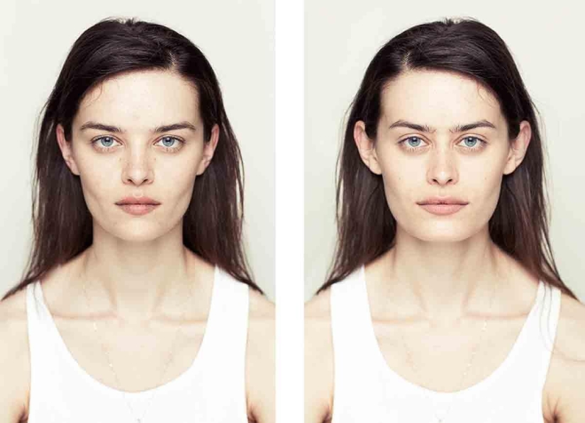 What Perfectly Symmetrical Faces Look Like