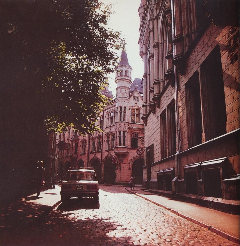 What Riga looked like 30 years ago