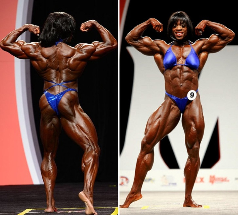 What should be female bodybuilding