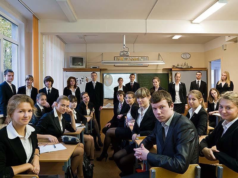 What students and classrooms look like in 15 countries around the world