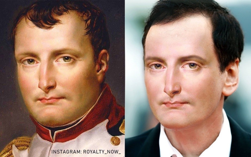 What would historical figures look like if they lived in our time