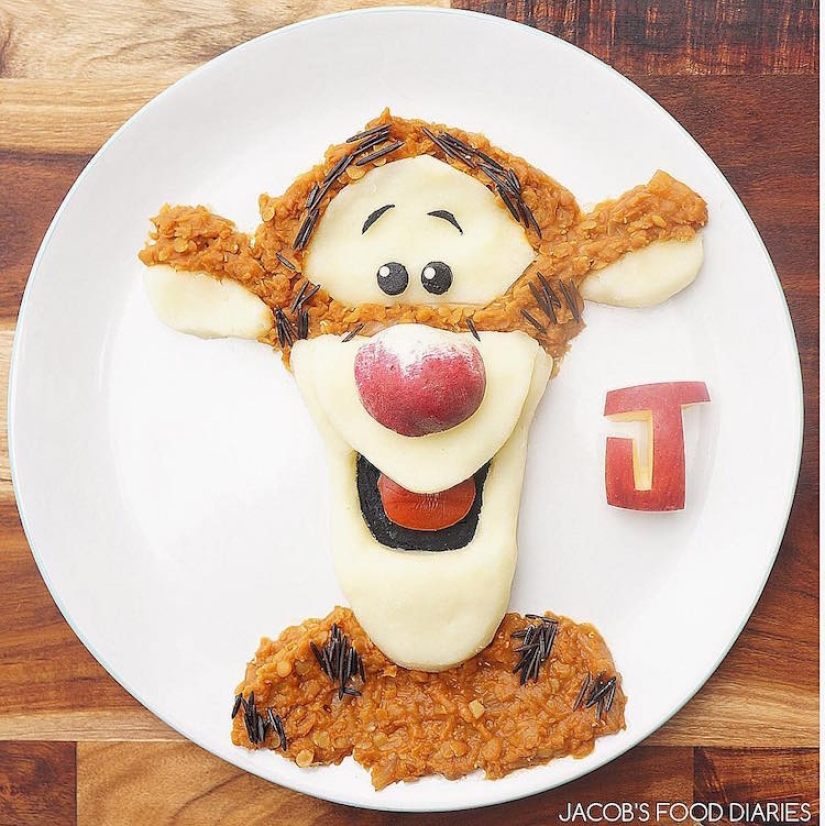 Where's my big spoon? The artist cooks edible toons for her son