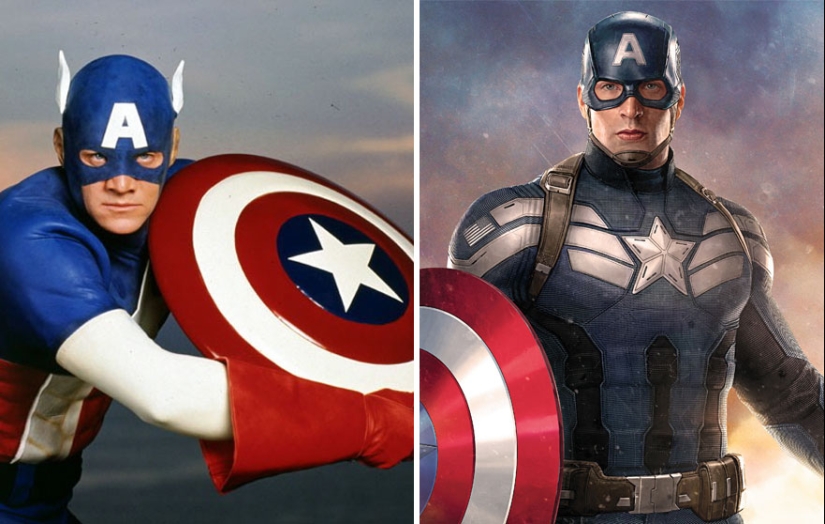 Who are all these people: what superheroes looked like in the past