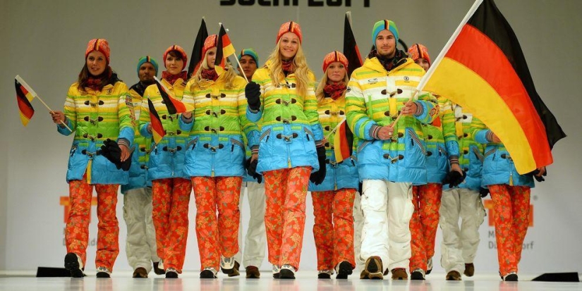 Who dresses the Olympic teams
