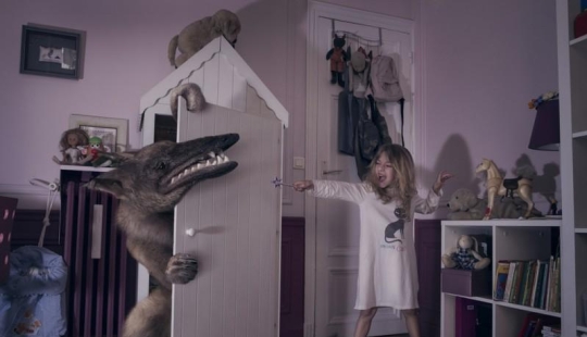 Who is the boss in the house - a funny photo project about children and monsters