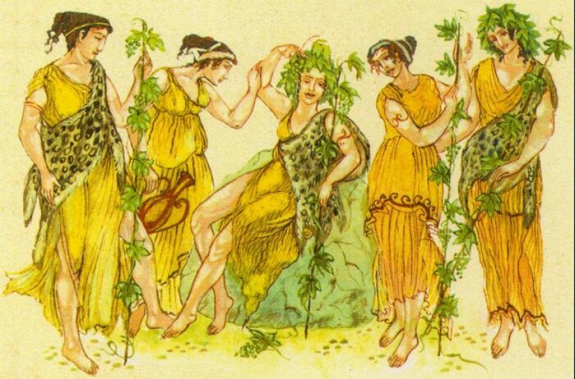 Who were the mysterious maenads - women who dedicated their lives to Bacchus, the god of wine and excess