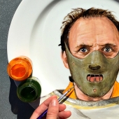 Who&#39;s on the platter? Artist paints celebrities on plates