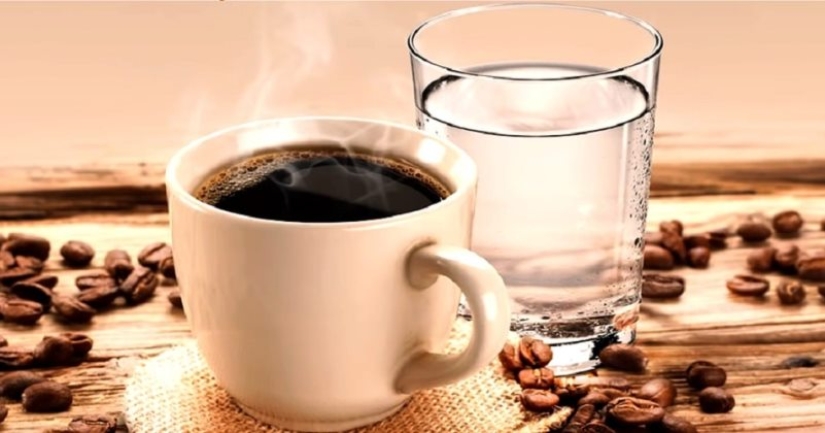 Why coffee is washed down with water: not a whim, but a necessity