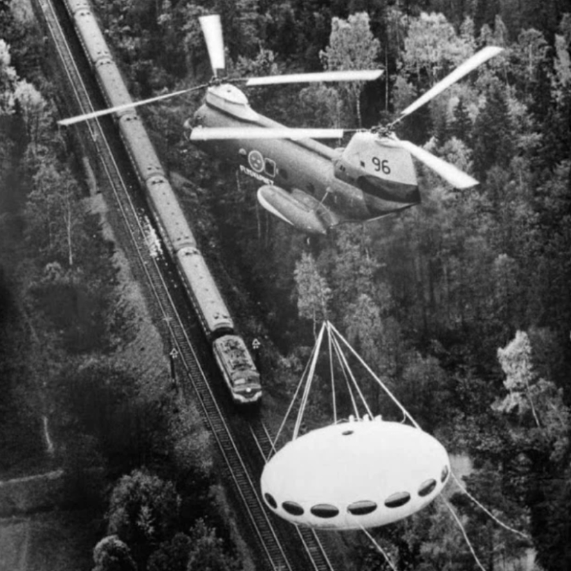 Why did the Finns build "flying saucers" in the 60s»