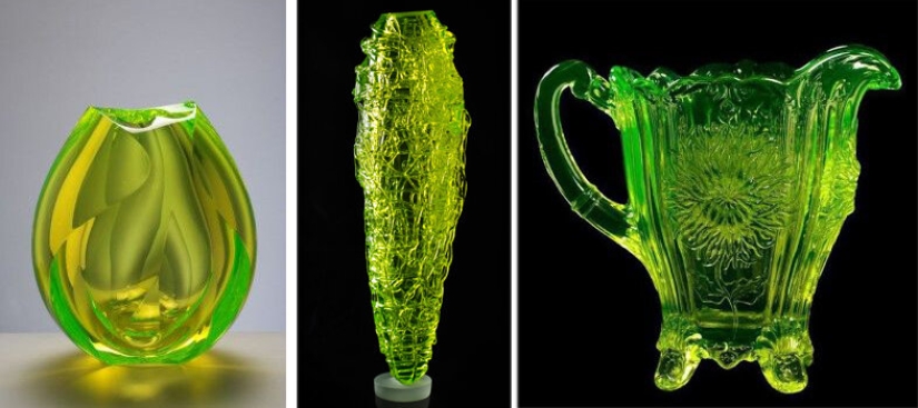 Why did they stop producing uranium glass