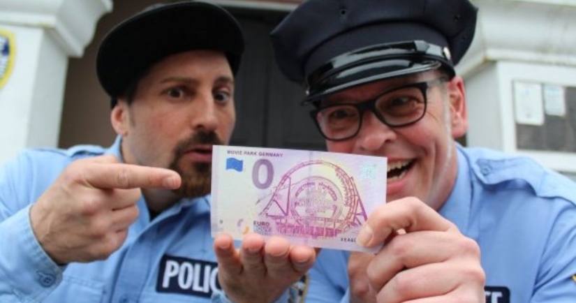 Why do they issue zero euro banknotes in the world
