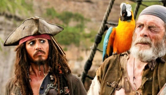 Why pirates are depicted with parrots