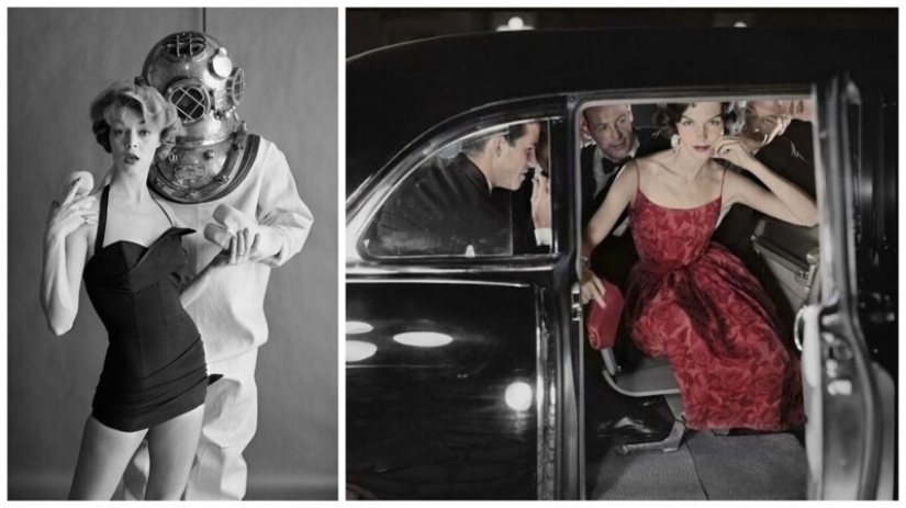 William Helburn, fashion photographer of the 50s, and his beautiful pictures