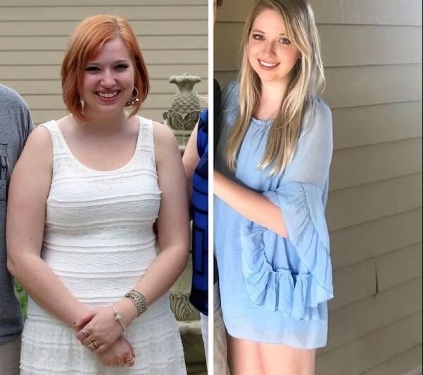 With the will to win! 22 before and after photos showing dramatic changes