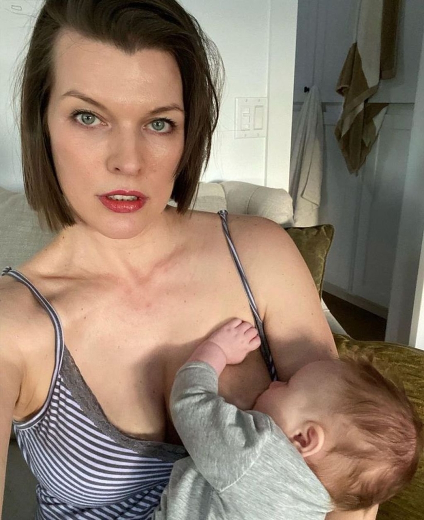 Women who think it's okay to breastfeed in public (10 pics)