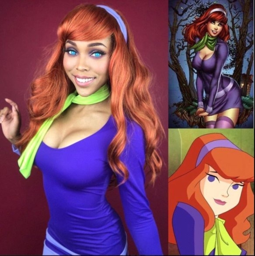 Women's cosplays on popular characters: attractive and frank (7 photos)