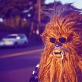 Wookiee monsters from Star Wars in everyday life