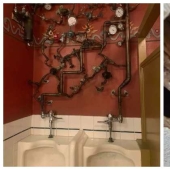 Working days of plumbers in 22 unexpected and funny photos