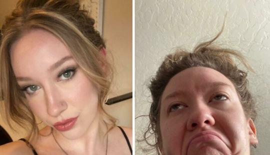 “You Are So Beaut-OHGOD!”: 14 Hilarious Before-And-After Pictures, As Shared By These Women With A Sense Of Humor