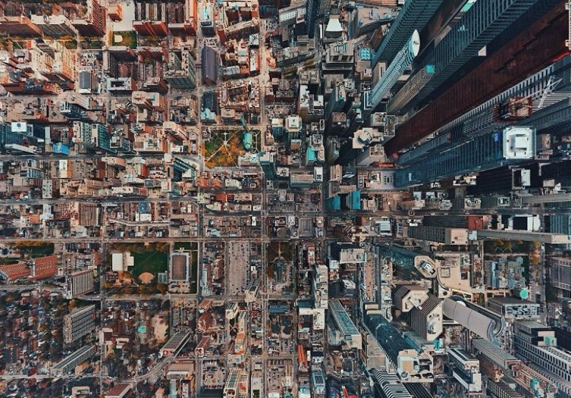 You have not seen them like this: 25 photos of cities from a bird's-eye view