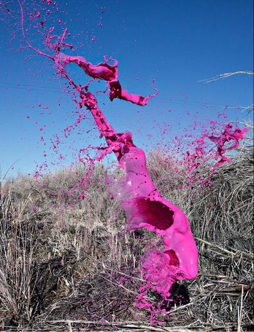 You&#39;ll Never See It Live: Flying Paint Sculptures