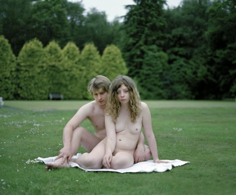 Young British naturists