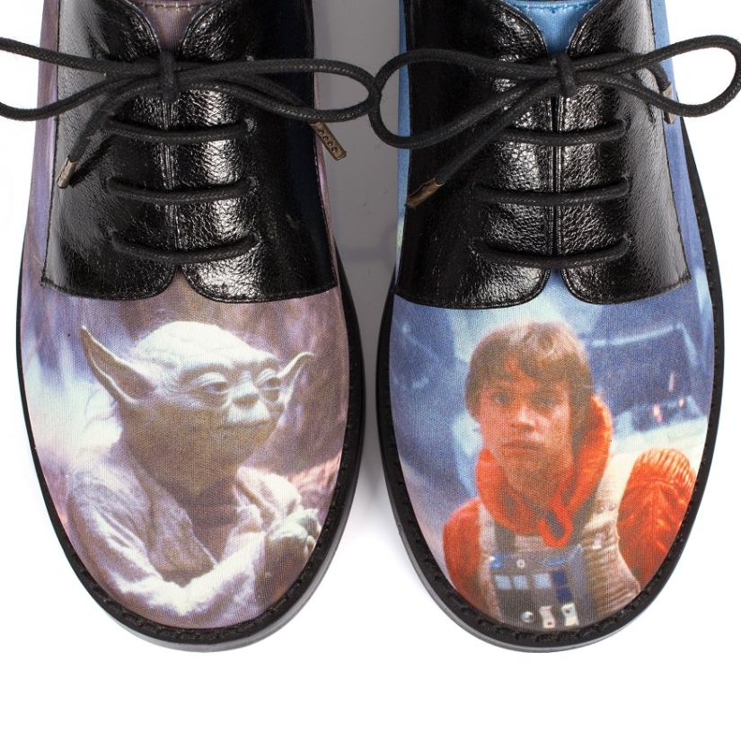 Zapatos intergalácticos de Star Wars