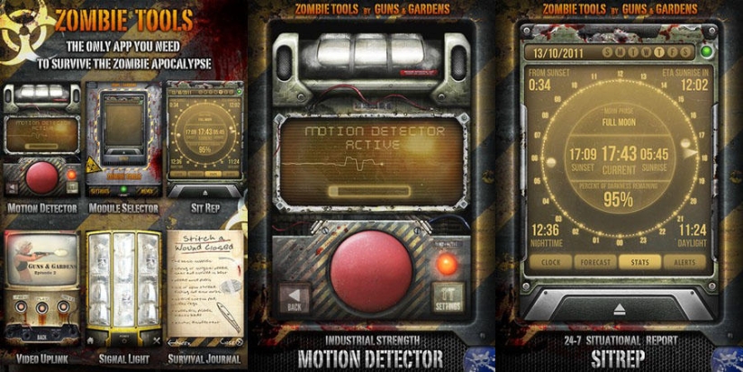 Zombies attacked - grab your mobile!
